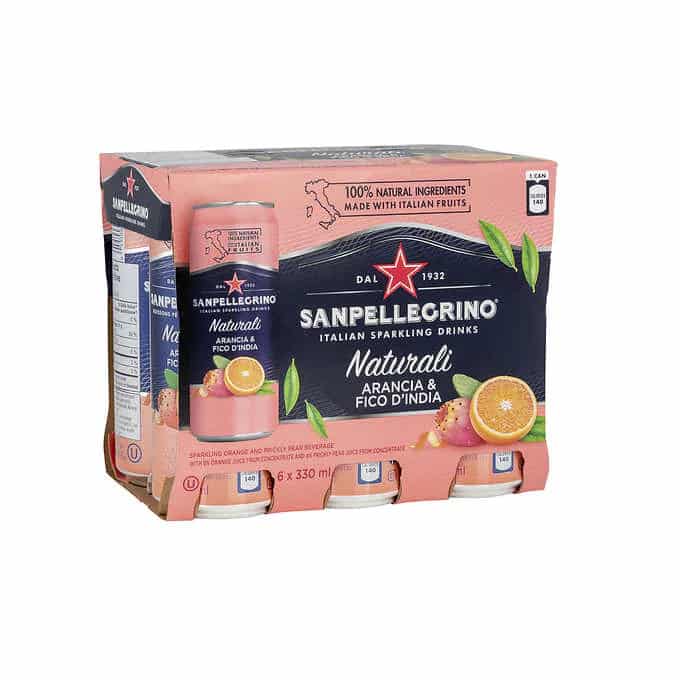 San Pellegrino Arancia & Fico D’india Sparkling Beverage - Soda & Pop ...