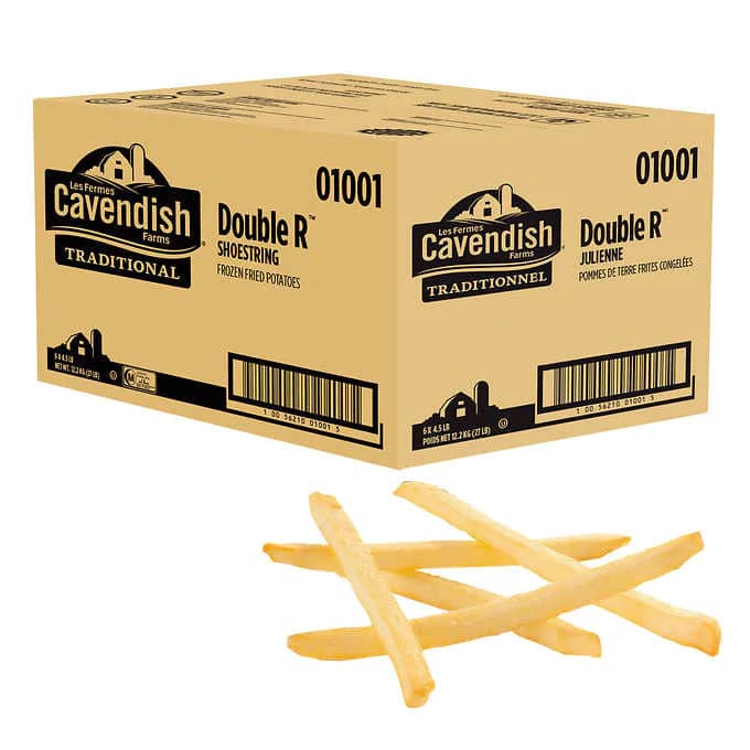 Cavendish Farms Double R Shoestring Fries Frozen French Fries & Onion