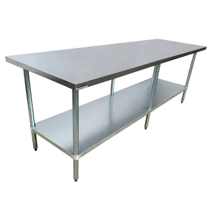 stainless steel prep table costco