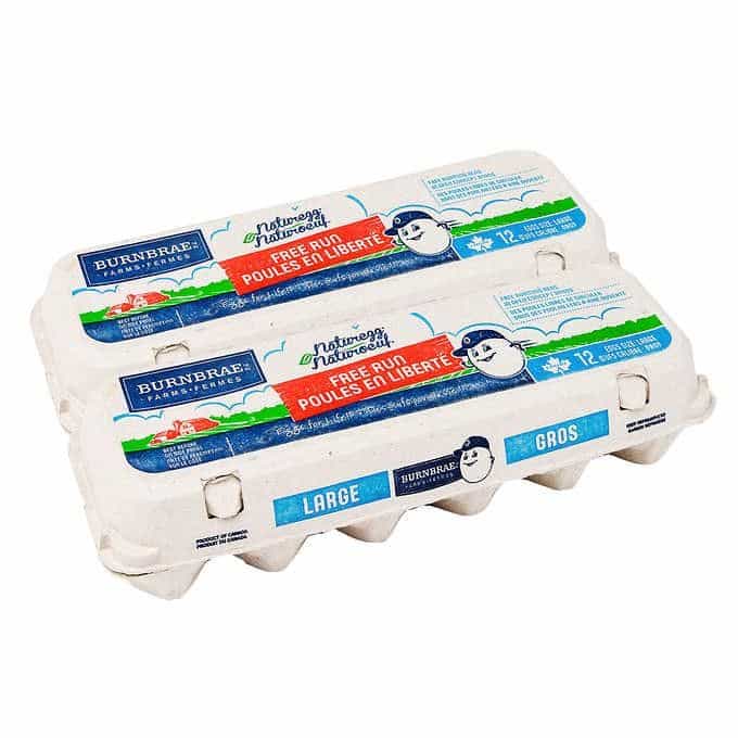 Burnbrae Farms Large Freerun Eggs Eggs Dairy & Eggs FREE