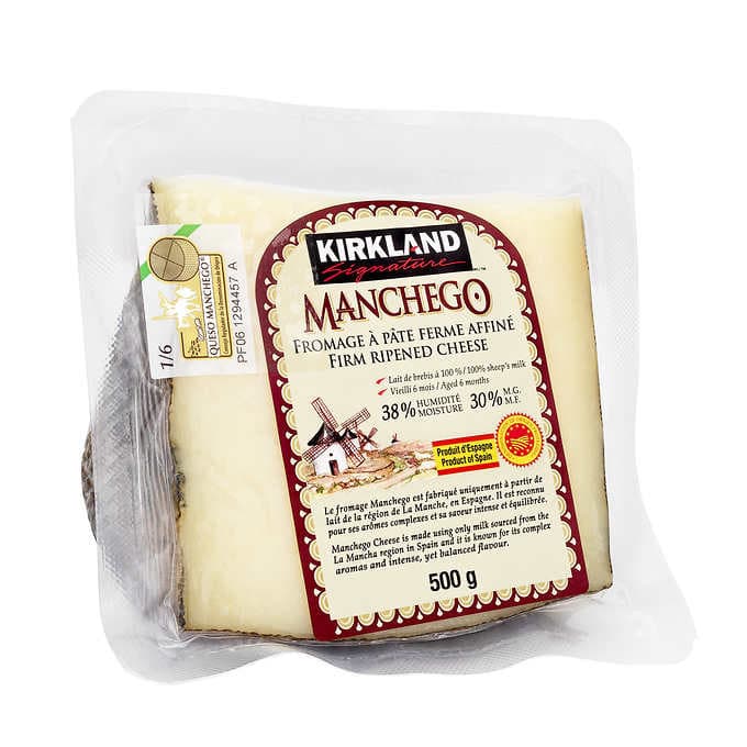 Kirkland Signature Manchego Cheese Cheese Dairy & Eggs Groceries