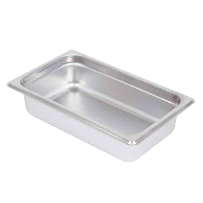SAGETRA ONEQUARTER SIZE DEEP RECTANGULAR STEAM PAN 10.1 cm (4 in