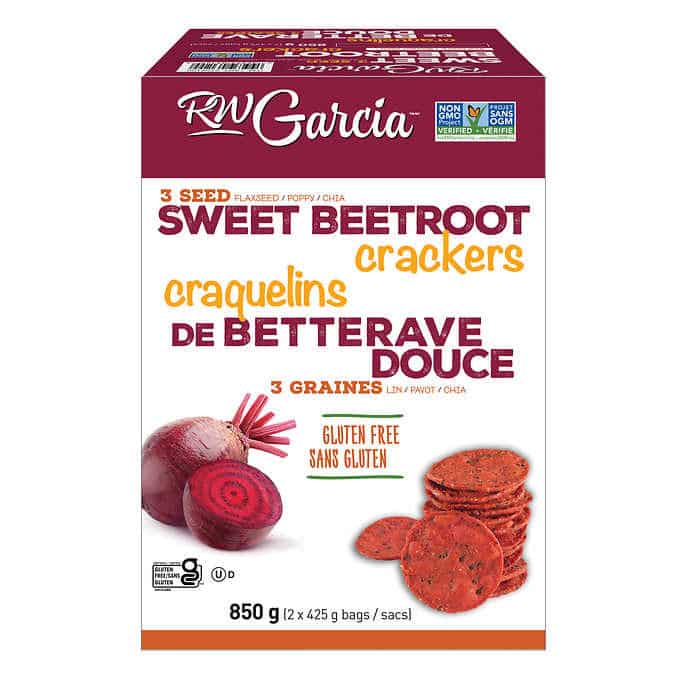 Rw Garcia Sweet Beet Crackers Candy And Snacks Free Delivery No