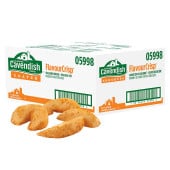 Cavendish Farms 4.5 lb. Clear Coat 3/8 Straight Cut French Fries - 6/Case