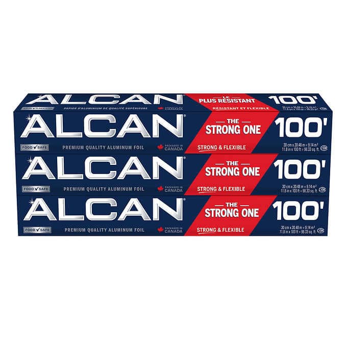 Alcan Aluminum Foil Wrap Liners & Wraps Disposables Groceries