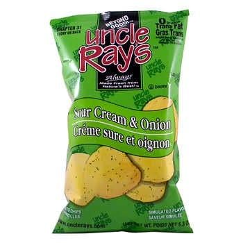 Uncle Ray S Sour Cream And Onion Potato Chips Chips Candy Snacks Groceries Purchased At Wholesale Stores Free Same Day Delivery In Toronto Gta