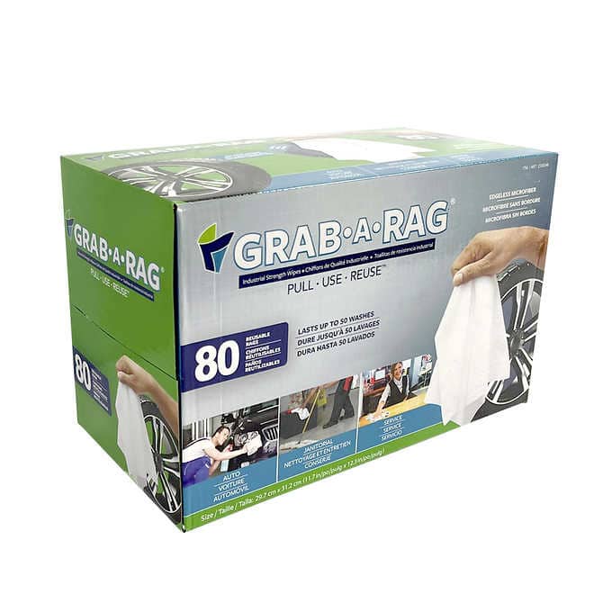 GrabARag Washable Microfibre Rags Paper Towels & Dispensers