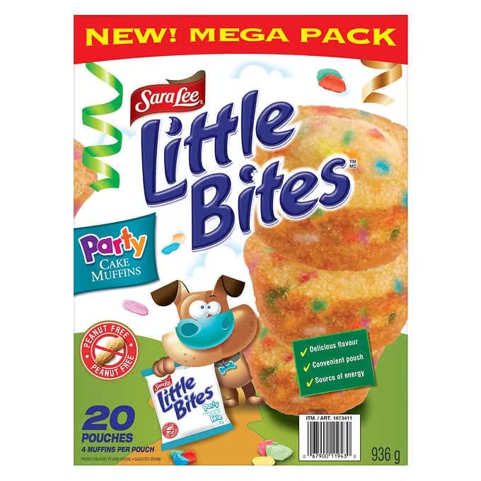 Sara Lee Little Bites Party Pack Cookies Brownies And Biscuits Candy