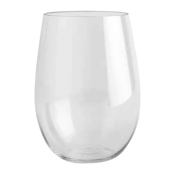 Argentia Ridge 16oz Stemless Wine Glasses Disposable Cups & Lids