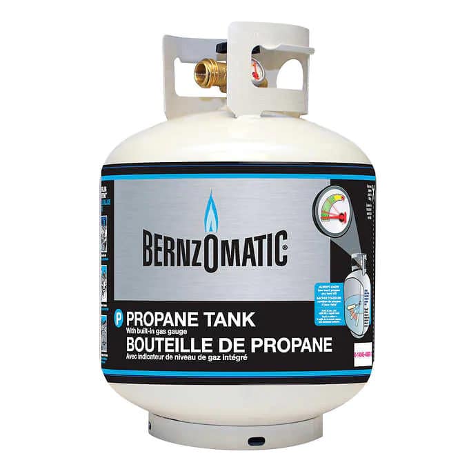 Worthington Bernzomatic Propane Tank with Builtin Gauge Outdoor
