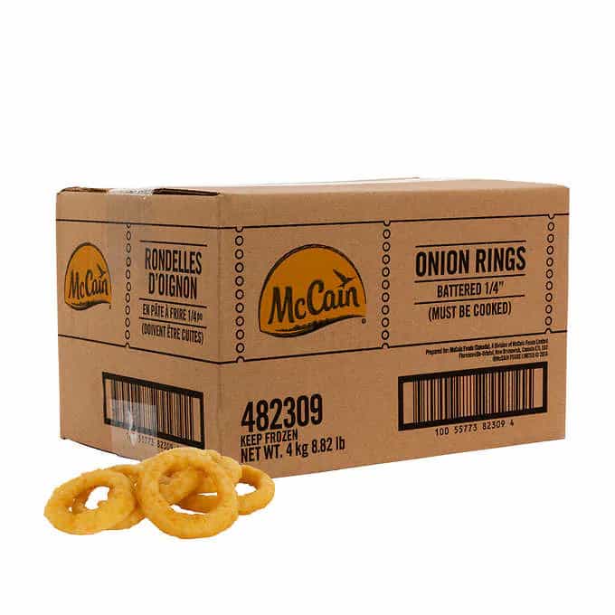 McCain Frozen Onion Rings 1/4in Frozen French Fries & Onion Rings